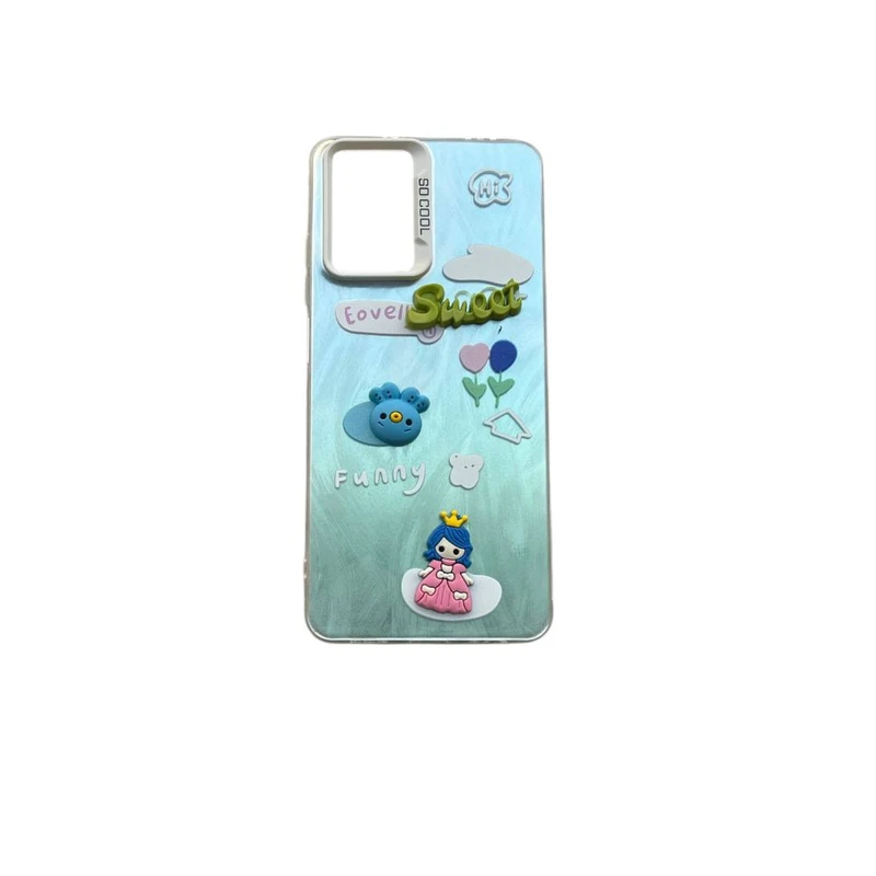 کاور طرح برجسته عروسکی کد 998  مناسب برای گوشی موبایل سامسونگ Galaxy A51