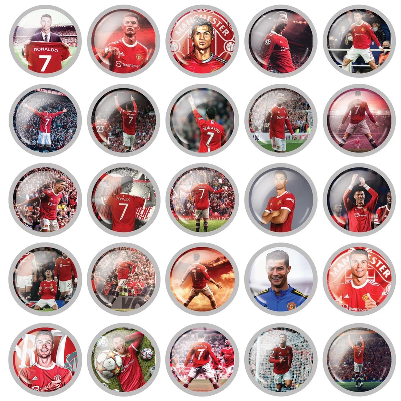 پیکسل مدل رونالدو در منچستر کد 02 مجموعه 25 عددی