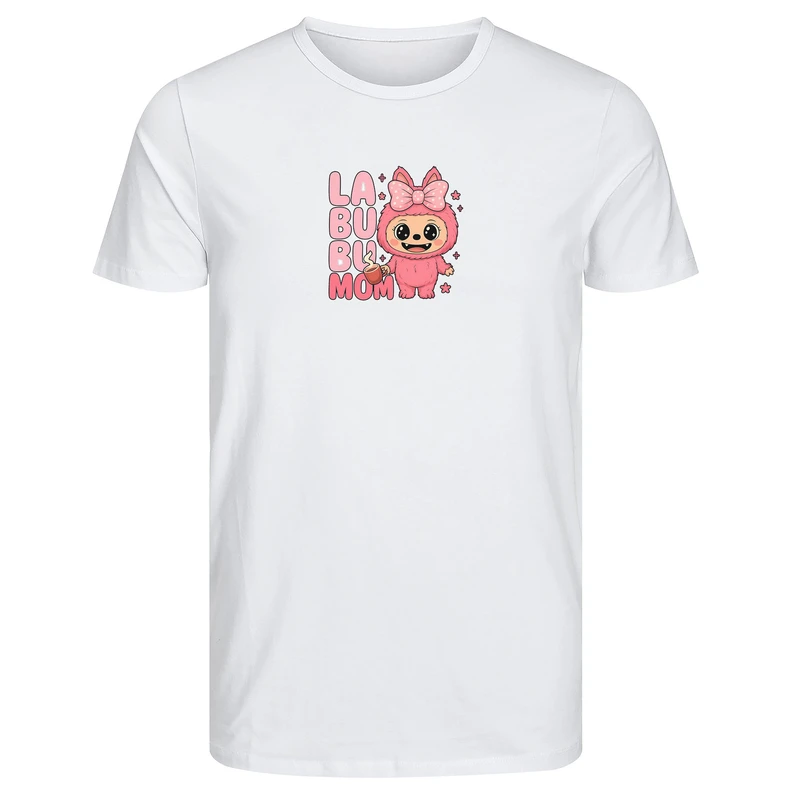 تی‌شرت آستین کوتاه زنانه طرح لبوبو