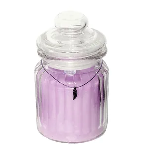 شمع دست ساز مدل معطر لوندر