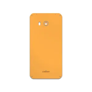 MAHOOT Matte-Orange Cover Sticker for htc U11