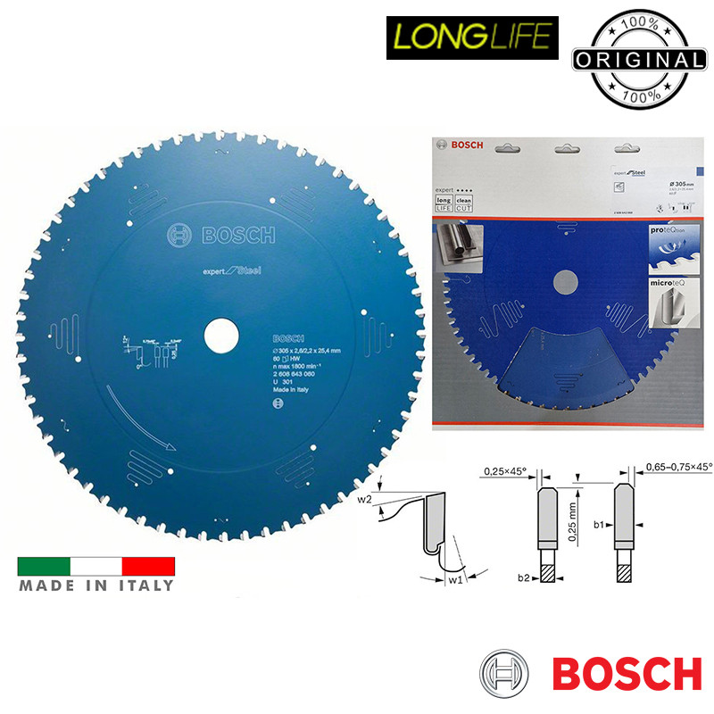 تیغ اره فلز بر بوش مدل 305mm-Expert for steel