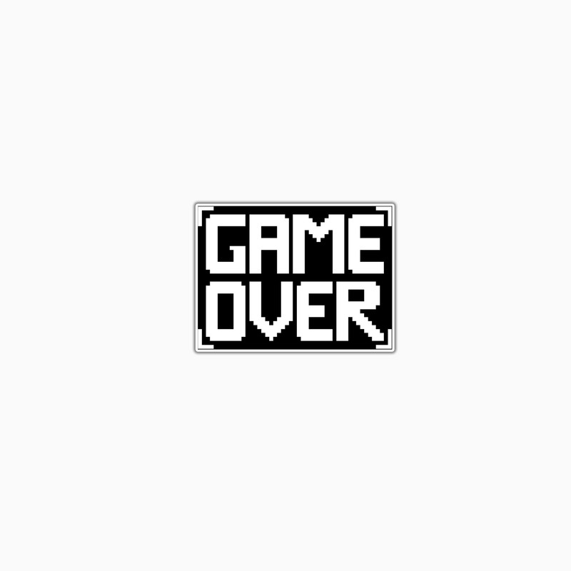 استیکر لپ تاپ و موبایل بووم طرح Gaming کد KM27