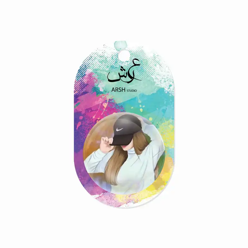 مگنت عرش طرح دخترونه کد Asm380