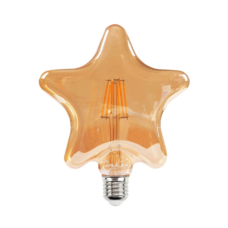 لامپ 6 وات پارس اروند مدل ادیسونی فیلامنتی ستاره ای پایه E27