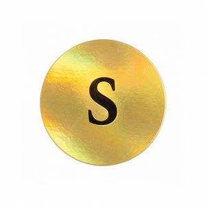 برچسب مدل هولوگرام طرح S بسته 200 عددی