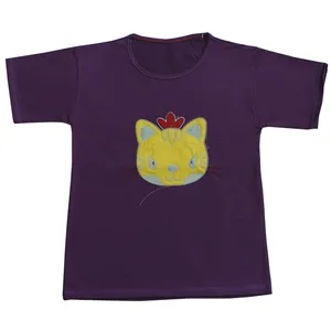 تی شرت آستین کوتاه دخترانه مدل pkcat3