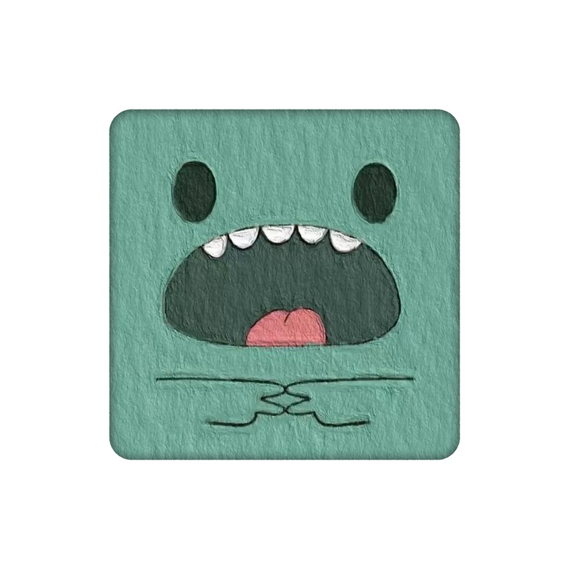 زیرلیوانی طرح هیولای سبز کد 8663479