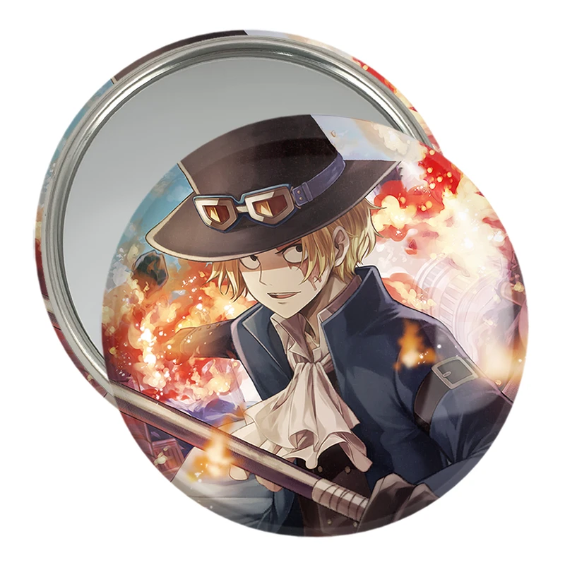 آینه جیبی خندالو مدل سابو انیمه وان پیس One Piece  کد 17229