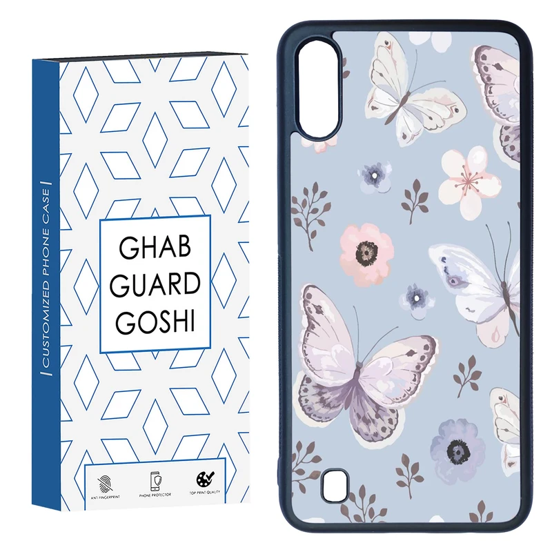 کاور قاب گارد گوشی طرح پروانه  کد TPU-004 مناسب برای گوشی موبایل سامسونگ Galaxy M10