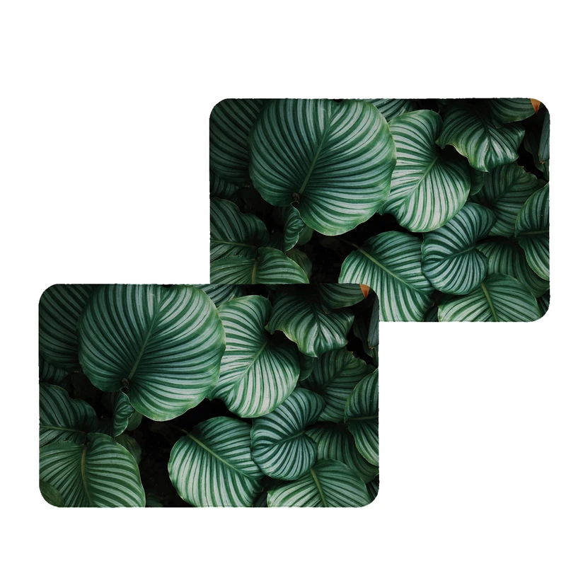 زیربشقابی طرح گلبرگ کد 8535 مجموعه 2 عددی