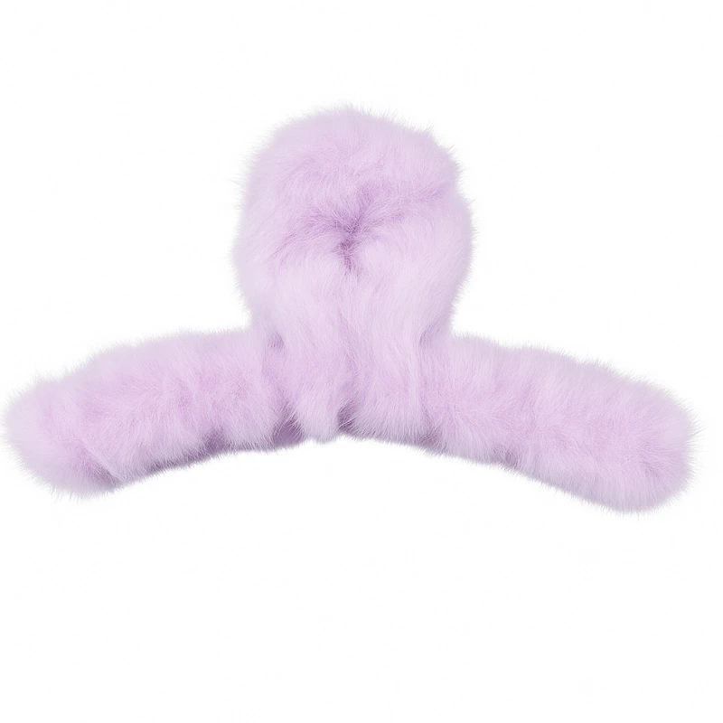 کلیپس مو زنانه مدل خز دار کد M08