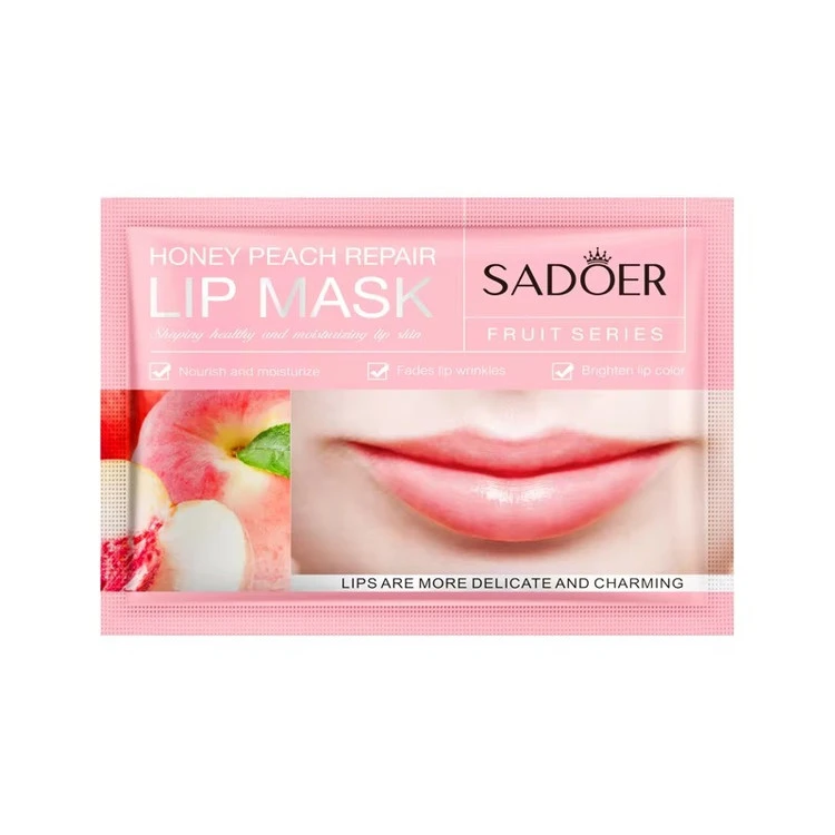 ماسک لب سادور مدل هلو مناسب برای انواع پوست وزن 8 گرم
