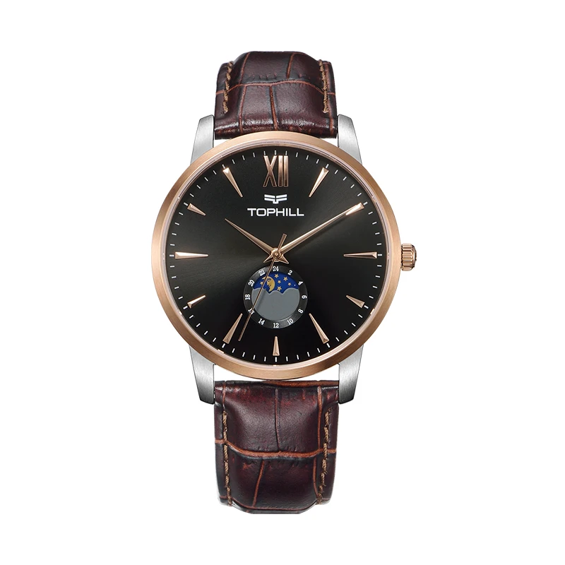 ساعت مچی عقربه‌ای کوارتز مردانه تاپ هیل مدل TW053G.PZ7197