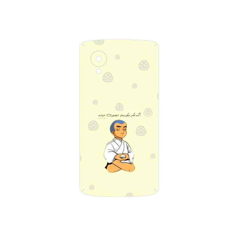 برچسب پوششی ماهوت مدل Ikkyu-san مناسب برای گوشی موبایل گوگل Nexus 5