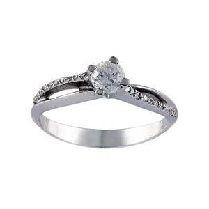 انگشتر نقره زنانه جواهری سون مدل 2318