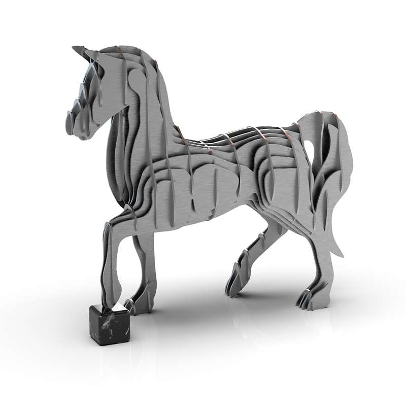 مجسمه مدل پارامتریک اسب