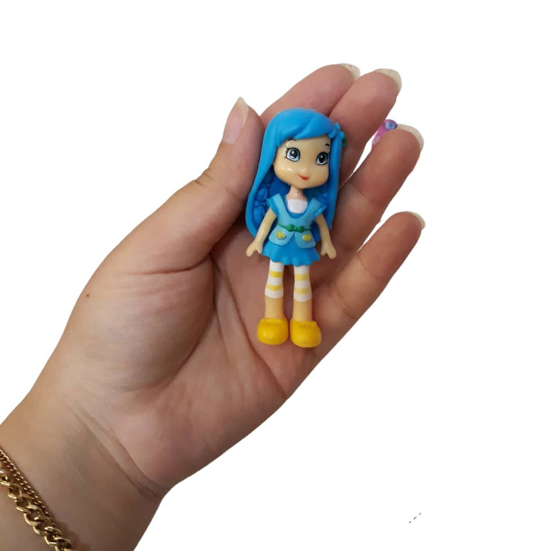 فیگور مدل دختر توت فرنگی مجموعه 6 عددی