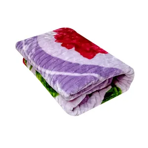 پتو نرمینه بافت مدل نسیم کد 027 سایز 155×210 سانتی متر