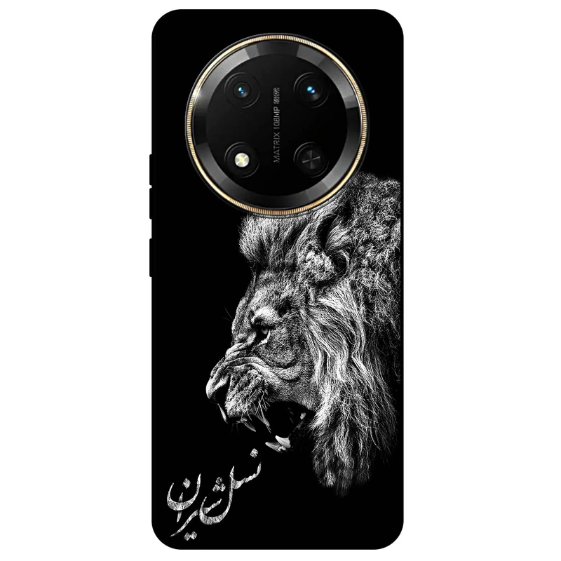 کاور مگافون طرح شیر مدل 1866 مناسب برای گوشی موبایل آنر X9C