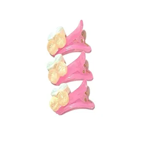 گیره مو دخترانه مدل آلبالو مجموعه 3 عددی