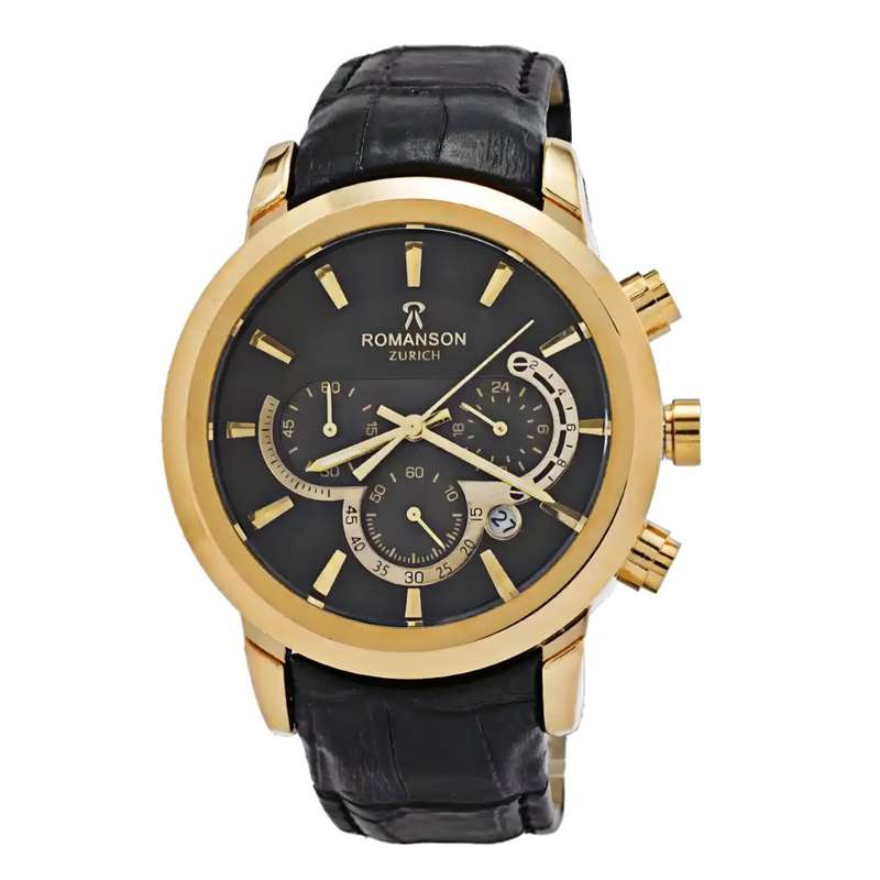 ساعت مچی عقربهای مردانه رومانسون مدل سه موتور فعال کورنوگراف 03 ساعت مچی عقربهای مردانه رومانسون مدل سه موتور فعال کورنوگراف 03