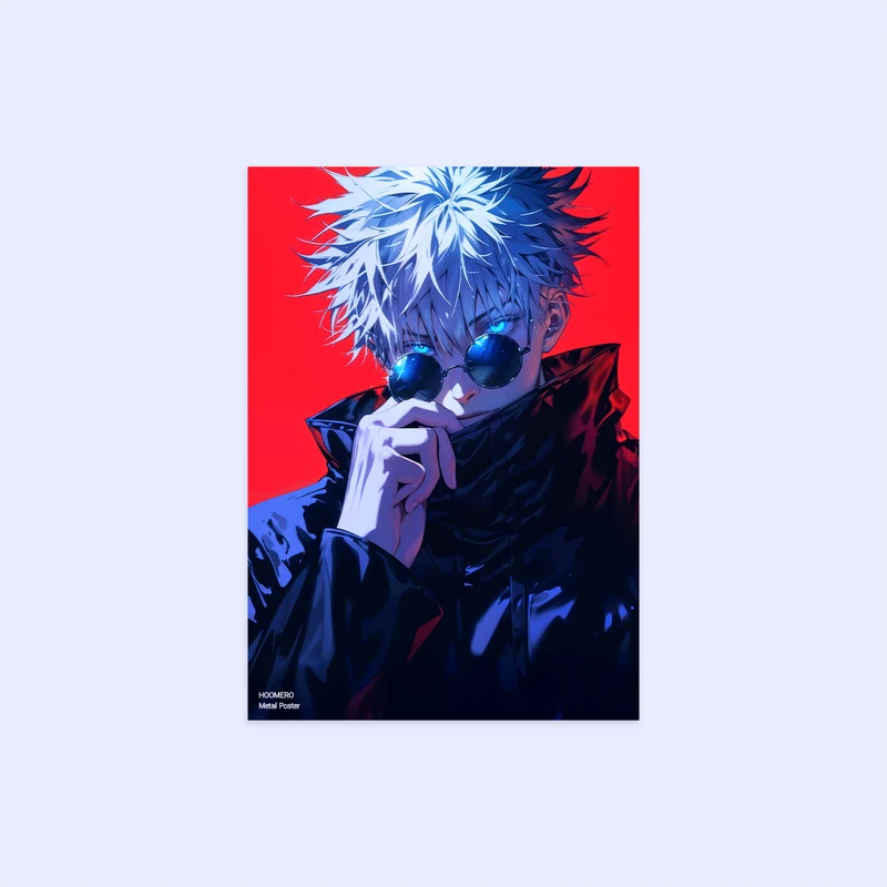 پوستر هومرو مدل فلزی طرح انیمه جوجوتسو کایسن کد PS1272