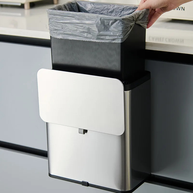 سطل زباله کابینتی مدل ترونی گنجایش 8 لیتر