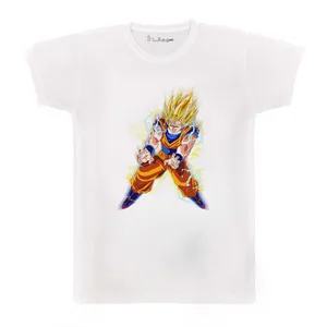 تی شرت بچگانه پرمانه طرح انیمه دراگون بال کد pmt.3732