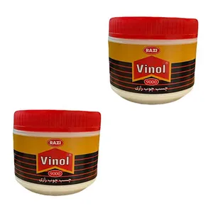 چسب چوب رازی مدل وینول حجم 500 میلی لیتر بسته 2 عددی