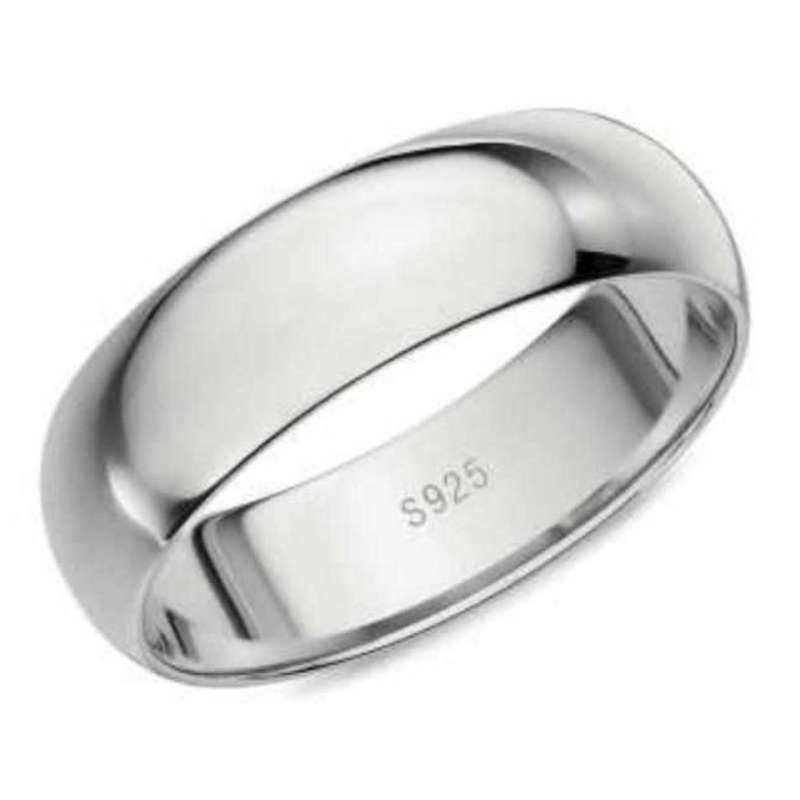 انگشتر نقره مردانه مدل حلقه رینگ ساده کد ۸ انگشتر نقره مردانه مدل حلقه رینگ ساده کد ۸