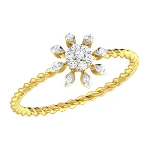 انگشتر نقره زنانه ژابیز کد 085