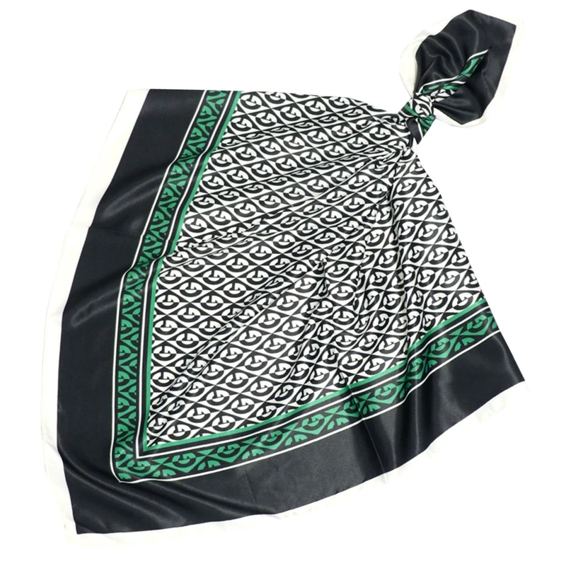 مینی اسکارف زنانه مدل ابریشم توییل مزونی کد ab166 