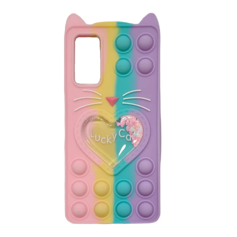 کاور مدل آکواریومی طرح گربه کد 272 مناسب برای گوشی موبایل سامسونگ Galaxy S20 FE