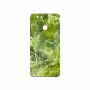 MAHOOT Green Crystal Marble Cover Sticker for Honor 7A