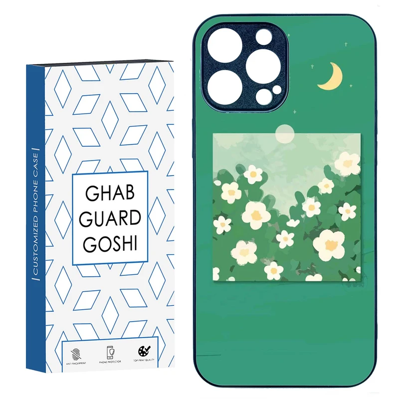 کاور قاب گارد گوشی طرح گل کد TPU-028 مناسب برای گوشی موبایل اپل IPHONE 15 PRO MAX