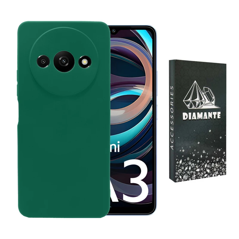 کاور دیامانته مدل sili_77 Bk مناسب برای گوشی موبایل شیائومی Redmi A3X