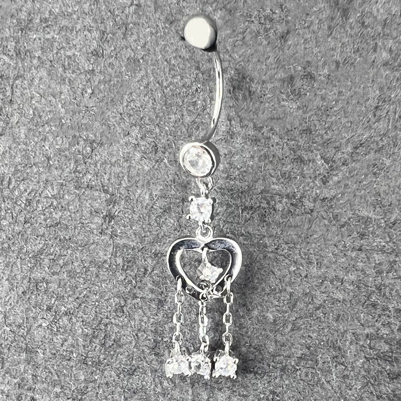 پیرسینگ نقره زنانه گیرا مدل G1184