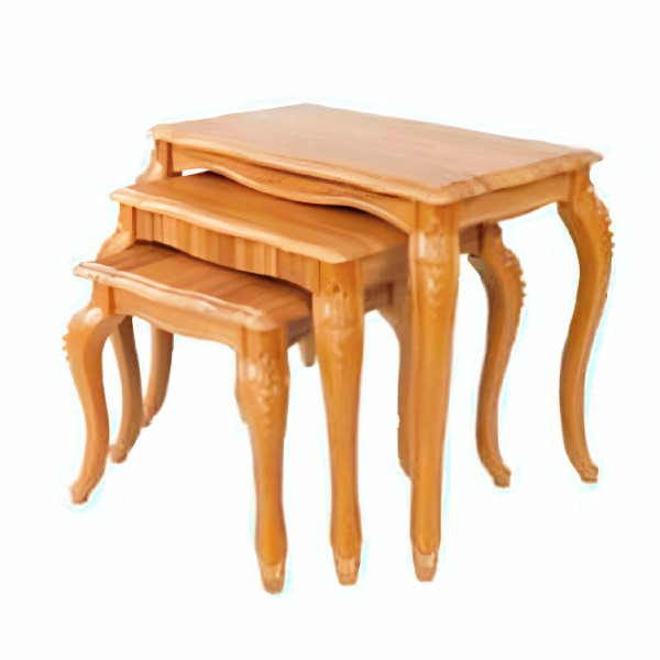 میز عسلی مدل مینو مجموعه 3 عددی