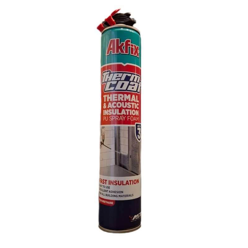 اسپری فوم آکفیکس مدل Therm Coat حجم 850 میلی لیتر