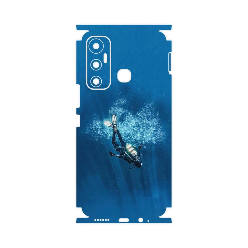 برچسب پوششی ماهوت مدل Scuba_Diving-FullSkin مناسب برای گوشی موبایل اینفینیکس Hot 11