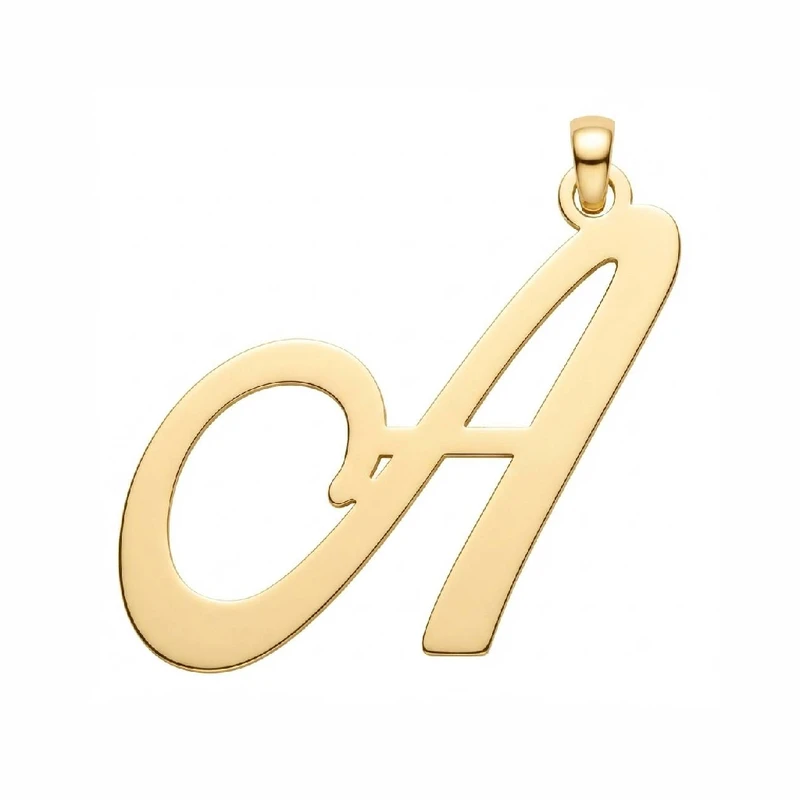 آویز گردنبند طلا 18 عیار زنانه لیردا طرح حرف A کد 124080