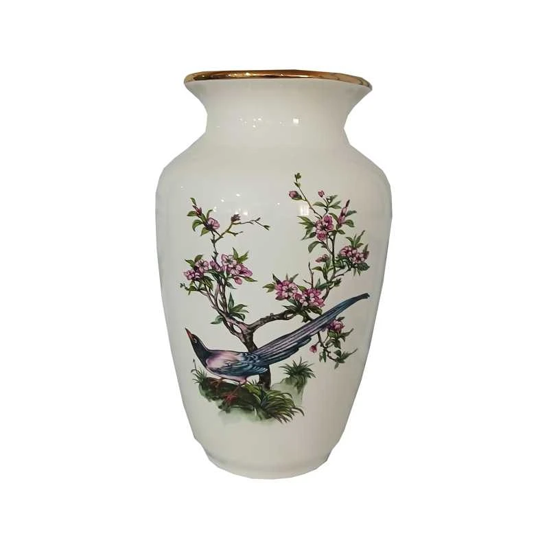 گلدان دکوری مدل تزئینی طرح سیمرغ کد ۵۹۱