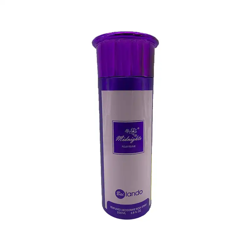 اسپری خوشبو کننده بدن زنانه بایلندو مدل Midnighto حجم 200 میلی لیتر