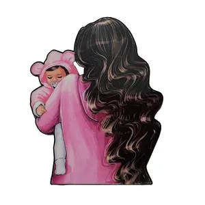 تاپر تزیین کیک به گز مدل میم مثل مادر