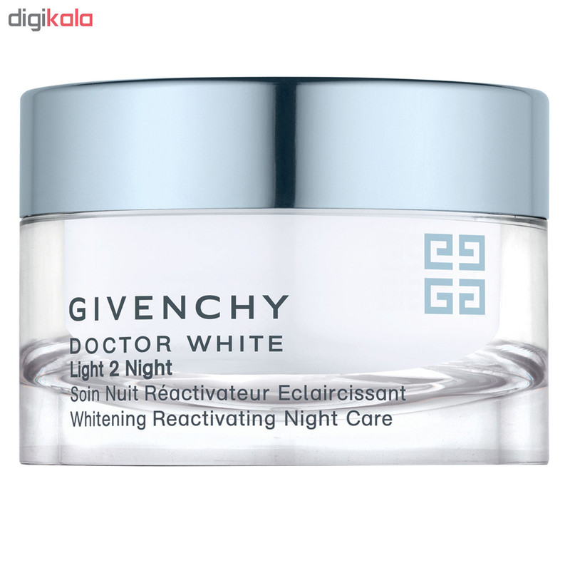کرم روشن کننده ژیوانشی سری Doctor White مدل Light 2 Night Whitening حجم 50 میلی لیتر