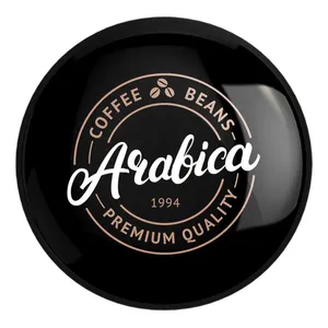 پیکسل خندالو طرح قهوه عربیکا Arabica کد 8438 مدل بزرگ