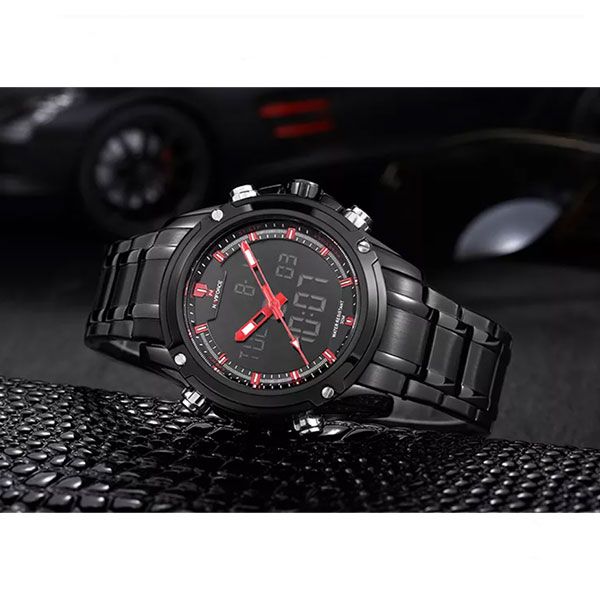 ساعت مچی عقربهای مردانه نیوی فورس مدل NF9050 BBR - - 3