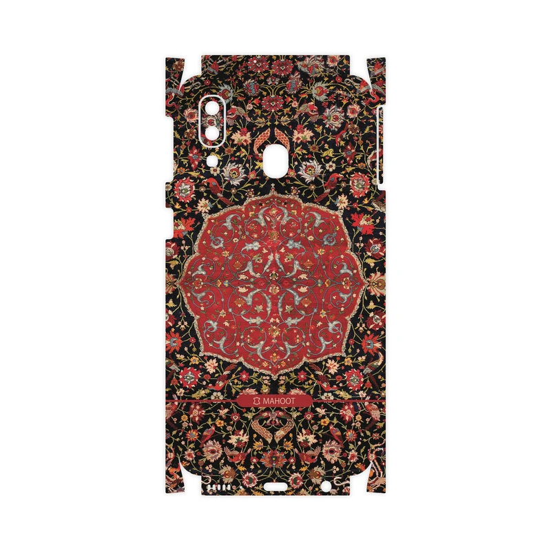 برچسب پوششی ماهوت مدل Persian-Carpet-Red-FullSkin مناسب برای گوشی موبایل سامسونگ Galaxy A40