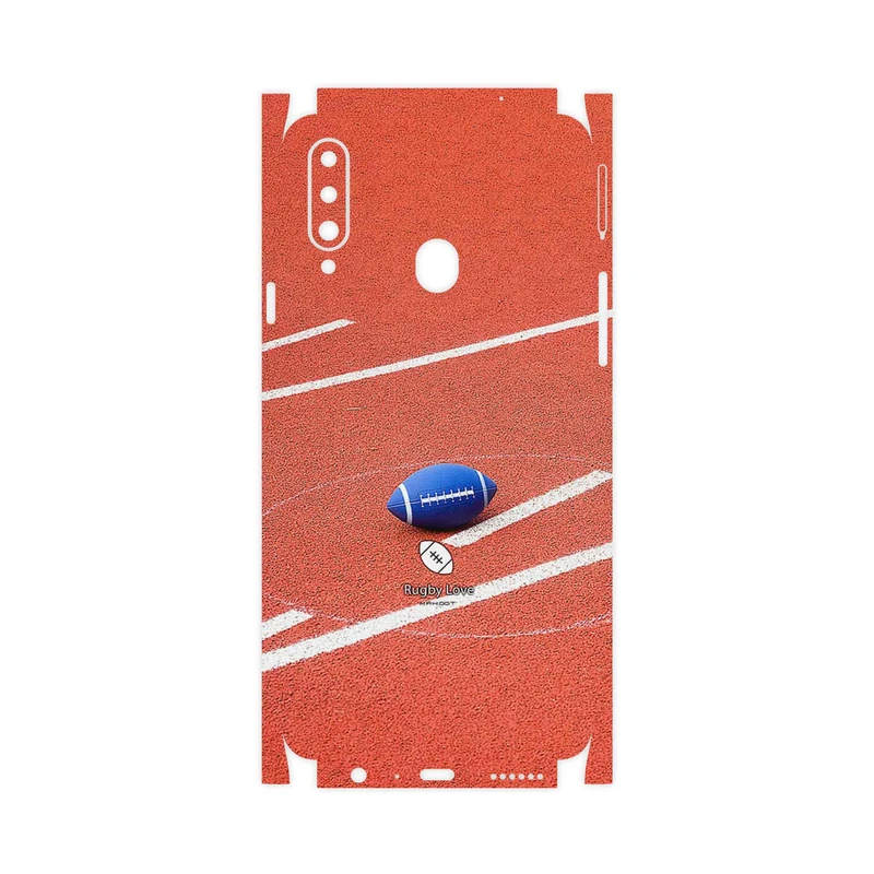 برچسب پوششی ماهوت مدل Rugby football-FullSkin مناسب برای گوشی موبایل سامسونگ Galaxy A20s